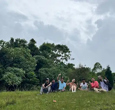 Team visiting Ilam