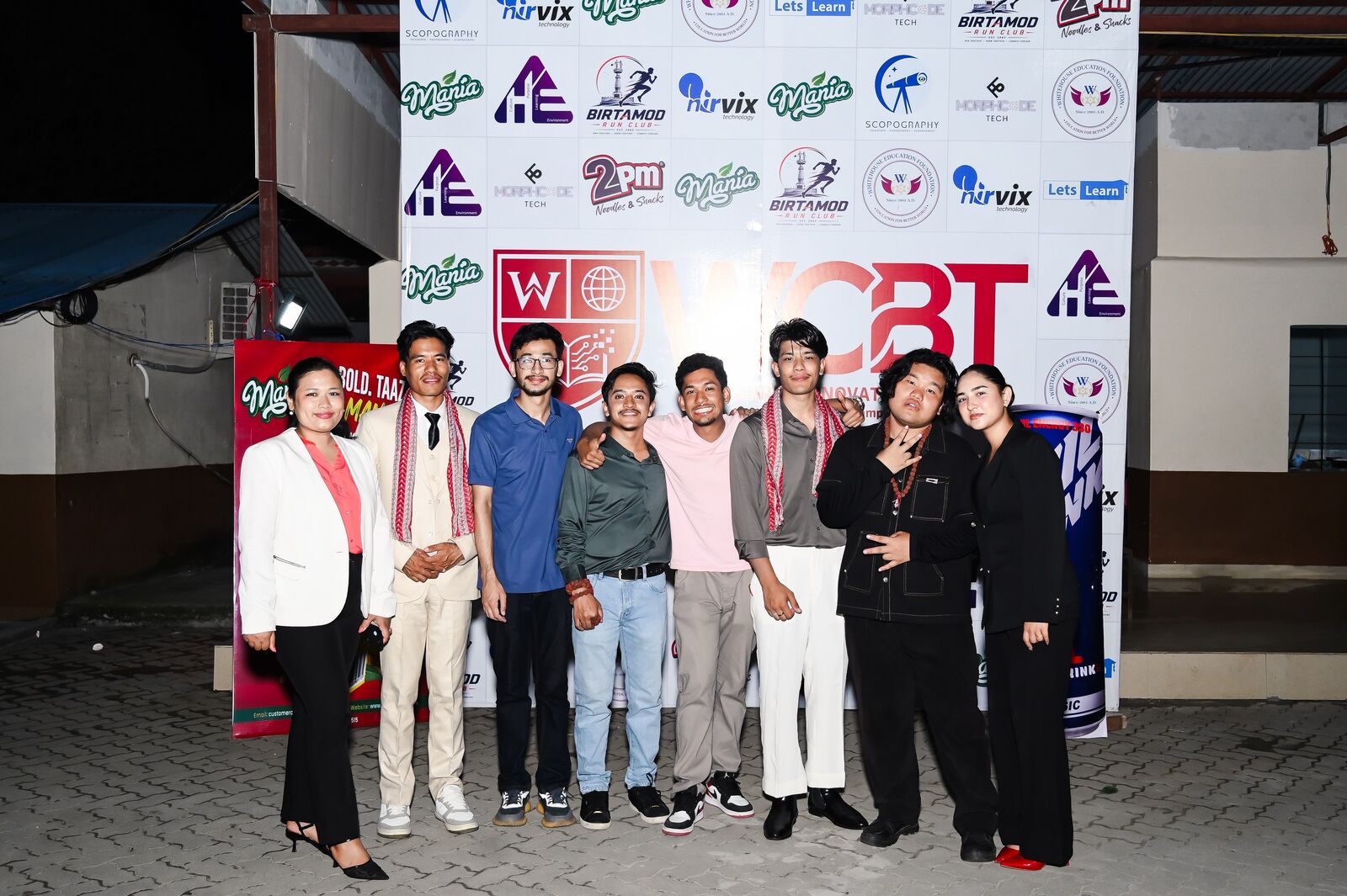 Kathmandu team at WCBT hackathon, Jhapa