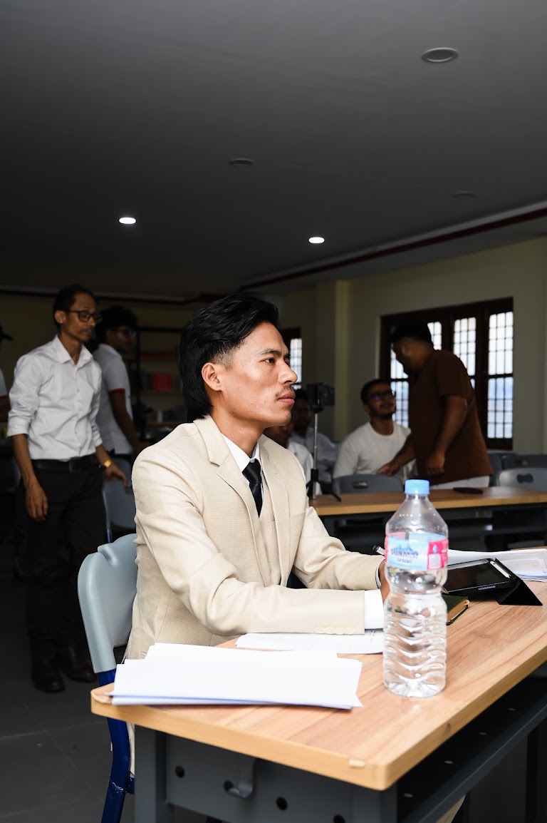 Formal judging session, Jhapa